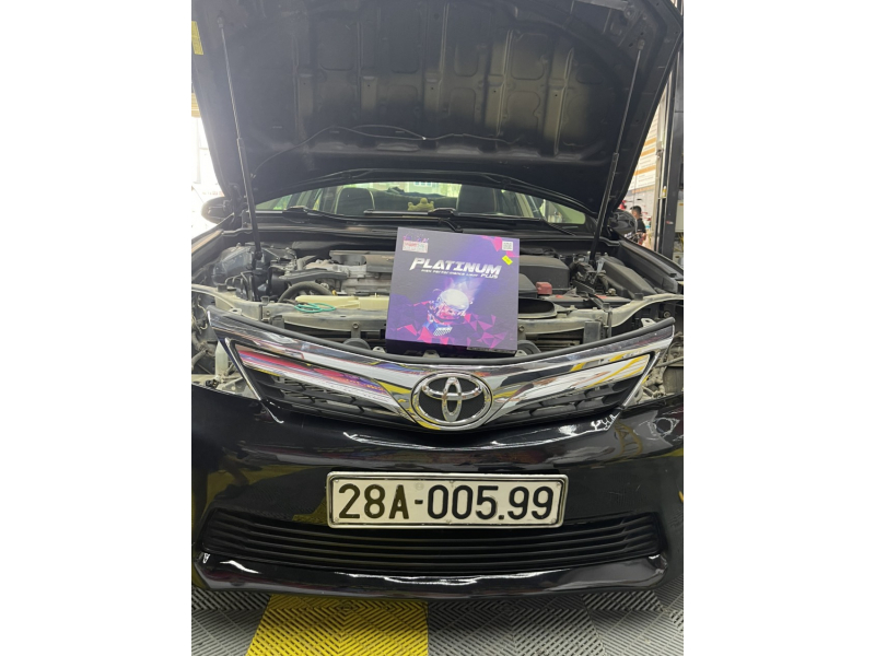 Độ đèn nâng cấp ánh sáng bi platinum 9+3 cho xe CAMRY